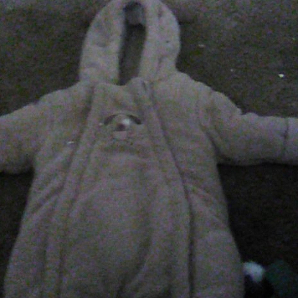 Baby dog snowsuit for boys 3 to 6